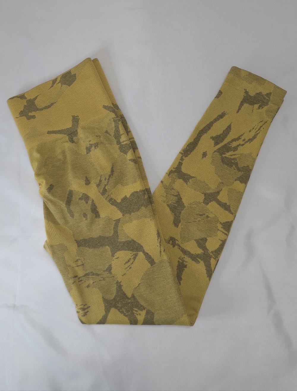Gymshark Camo Seamless Leggings Scrunch Butt High Waisted Sculpting S